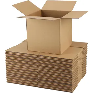 7x7x7 Shipping Boxes for Small Business 25 Packs Corrugated Cardboard Boxes for Shipping Packing Mailing