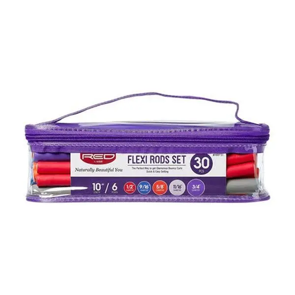 RED by KISS Flexi Rods 10" Length Set (30pcs)