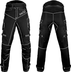 Motorcycle Pants for Men Dual Sport Motorbike Pant Waterproof, Windproof Riding Pants All-Weather with Removable CE Armored