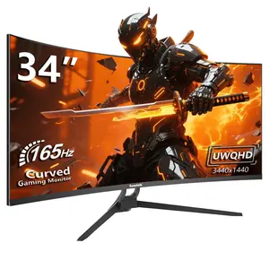 34” UWQHD 165Hz 1500R Curved Gaming Monitor 21:9 |  FreeSync Premium Pro, VESA Mount | Elite Black Performance.
