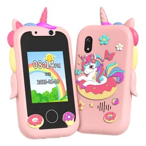 Kids Camera Toy ,Children‘s Cell Phone, , 2.4" Touchscreen with Dual Camera, Game, Music Player, 32GB Card,Christmas Birthday Gifts for Girls Boys Age 3-10 Kids Portable Toys Learning Tool