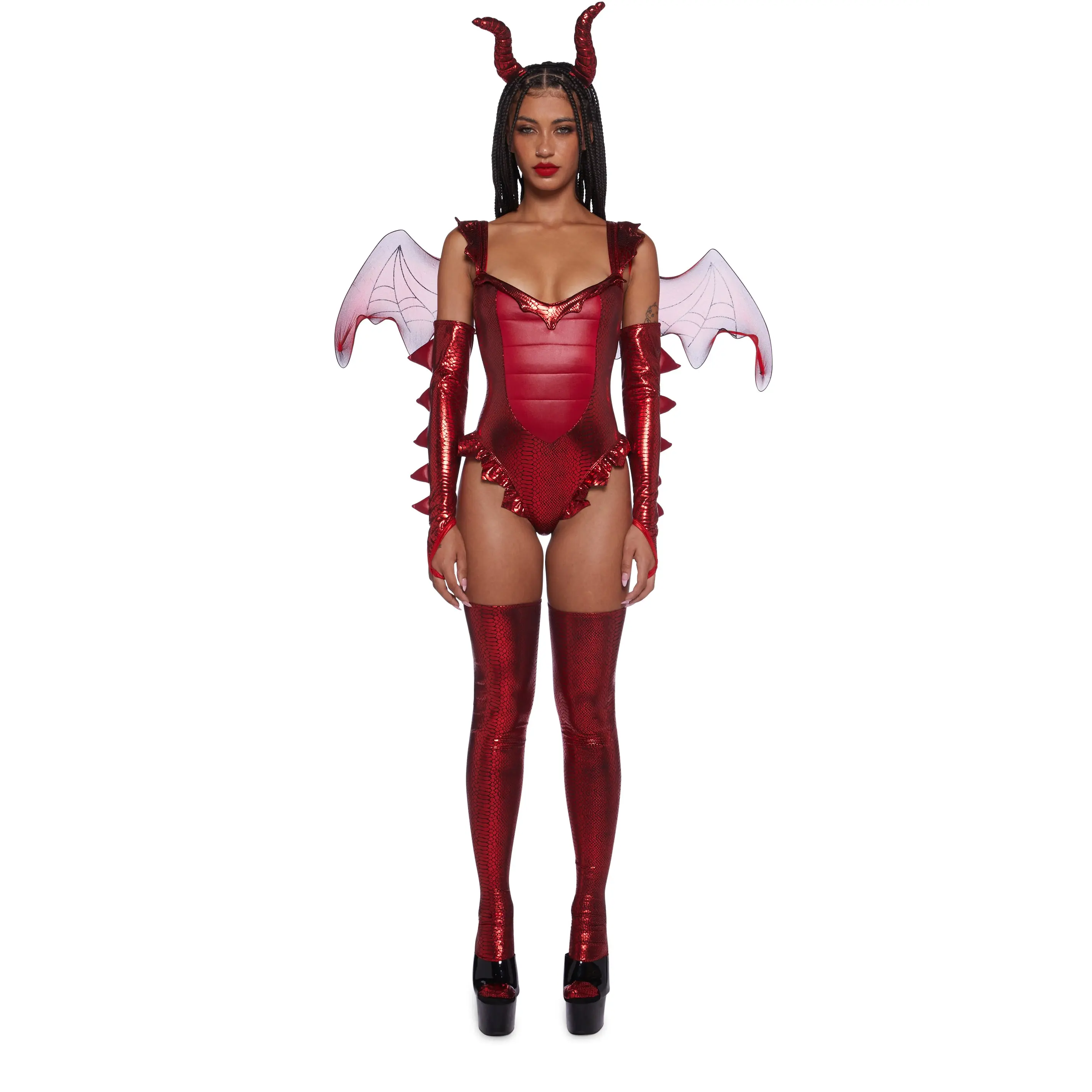 Fire Breathing Beauty Costume Set