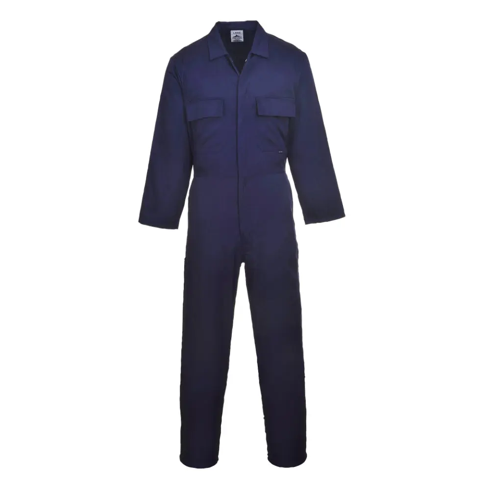 PORTWEST Euro Polycotton Mechanic Jumpsuit Coveralls - S999