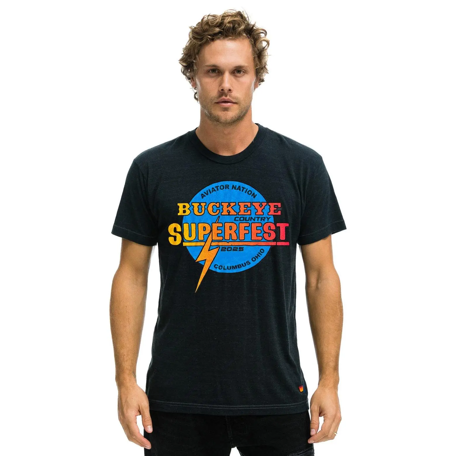 BUCKEYE FEST 2025 TEE - CHARCOAL