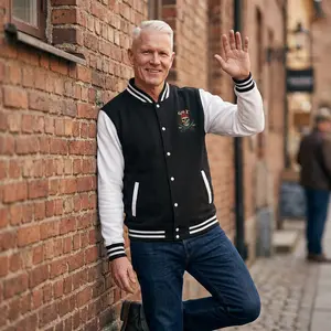 Letterman Jacket - Gen X Members Only 1965-1980 Vintage Style - 1971