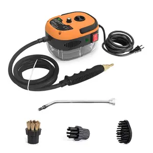1500W/2500W Steam Cleaner - High-Temperature, High-Pressure Portable Handheld Steam Cleaner with Brush Head, Suitable for Cars, Floors, Kitchen Furniture, Bathrooms, and Windows