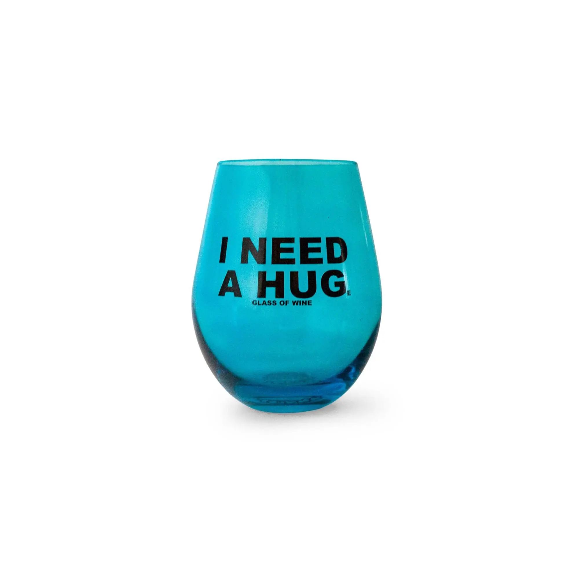 "I Need A HUGe Glass Of Wine" Stemless Wine Glass | Holds 20 Ounces