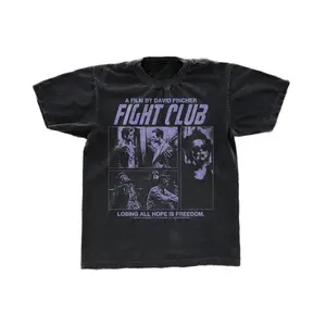 Fight Club Black T-Shirt Unisex Shirt, Funny shirt, Graphic Unisex Tee, All Color All size