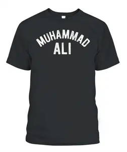 Muhammad Ali Icon T-Shirt All Colors, Gift for Women Men, Made In USA, US Size S-6XL, 100% cotton, Classic Fit, Unisex T-Shirt