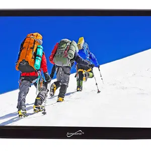 Supersonic SC-2812 12" Portable Ultra Lightweight Widescreen LED TV, HDMI, SD, MMC, USB, VGA Remote Control
