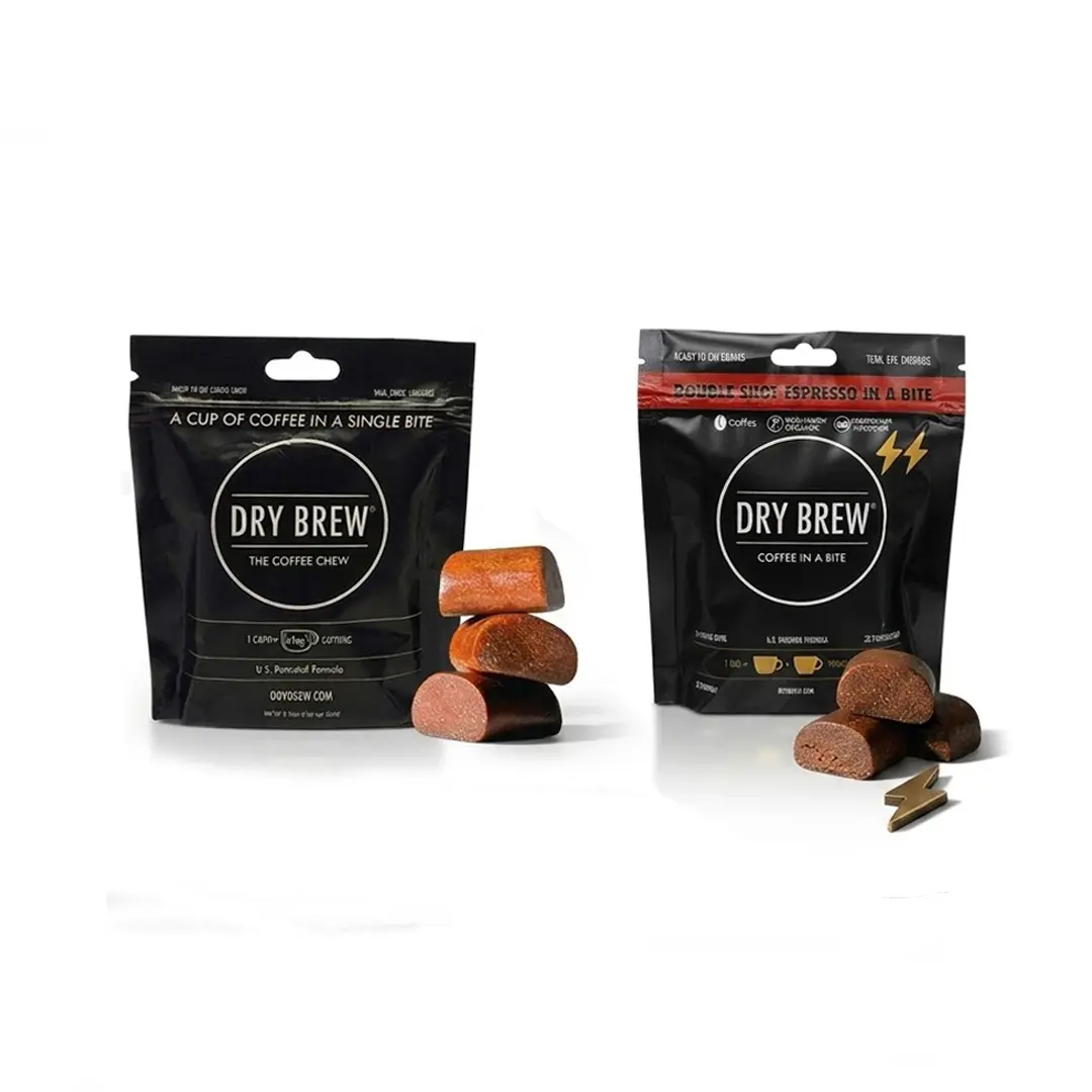 Dry Brew | Chewable Coffee Bites - Adventure Pack 21 Ct Portable Caffeine Energy Chews Dry Brew | Chewable Coffee Bites - Adventure Pack 21 Ct Portable Caffeine Energy Chews