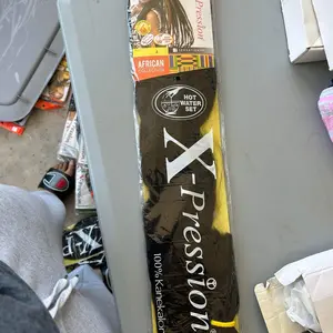 X-Pression 82" Braiding Hair – Hot Water Set (Multiple Colors Available)