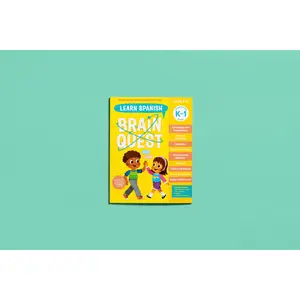 Brain Quest Workbook: Learn Spanish by Workman Publishing [Paperback Book]