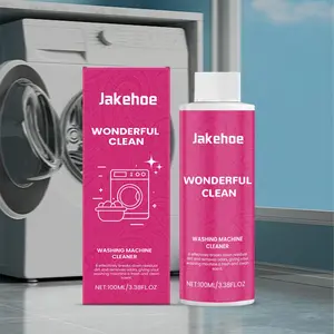 Jakehoe Washing Machine Cleaner, Daily Home Rust Removal, Odor Eliminator for Automatic Roller Drum, Suitable for All Types
