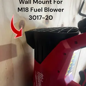 Milwaukee Tool M18 FUEL Leaf Blower Wall Mount 3017-20 Vertical Mounting for M18 FUEL Blower 3017-20 Storage & Organization Solution
