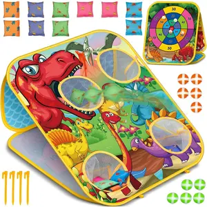 Bean Bag Toss Game for Kids - Cornhole Board Outdoor Toys for Toddlers -Party Activities Carnival Outside Yard Backyard Beach Lawn Games Toy for Kid Boys Girls Age 3 4 5 6 7 8 Year Old Birthday Gifts
