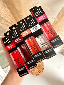 e.l.f. Glow Reviver Lip Oil Crystal Clear, Honey Talks, Pink Quartz, Coral Fixation, Rose Envy, Red Delicious Hydrating Long-lasting