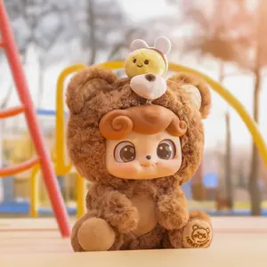 (Black Friday)Q.Kid Animal Preschool Plush Blind Box Ship From US - For Bag Pendant or Keychain - Soft, Comfortable, Ideal Keychain pop Animation Series Bear TOY