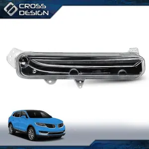 CROSSDESIGN LED Driving Light Fog Lamp Fits 2016-2017 Lincoln MKX FA1Z13200C Passenger Right
