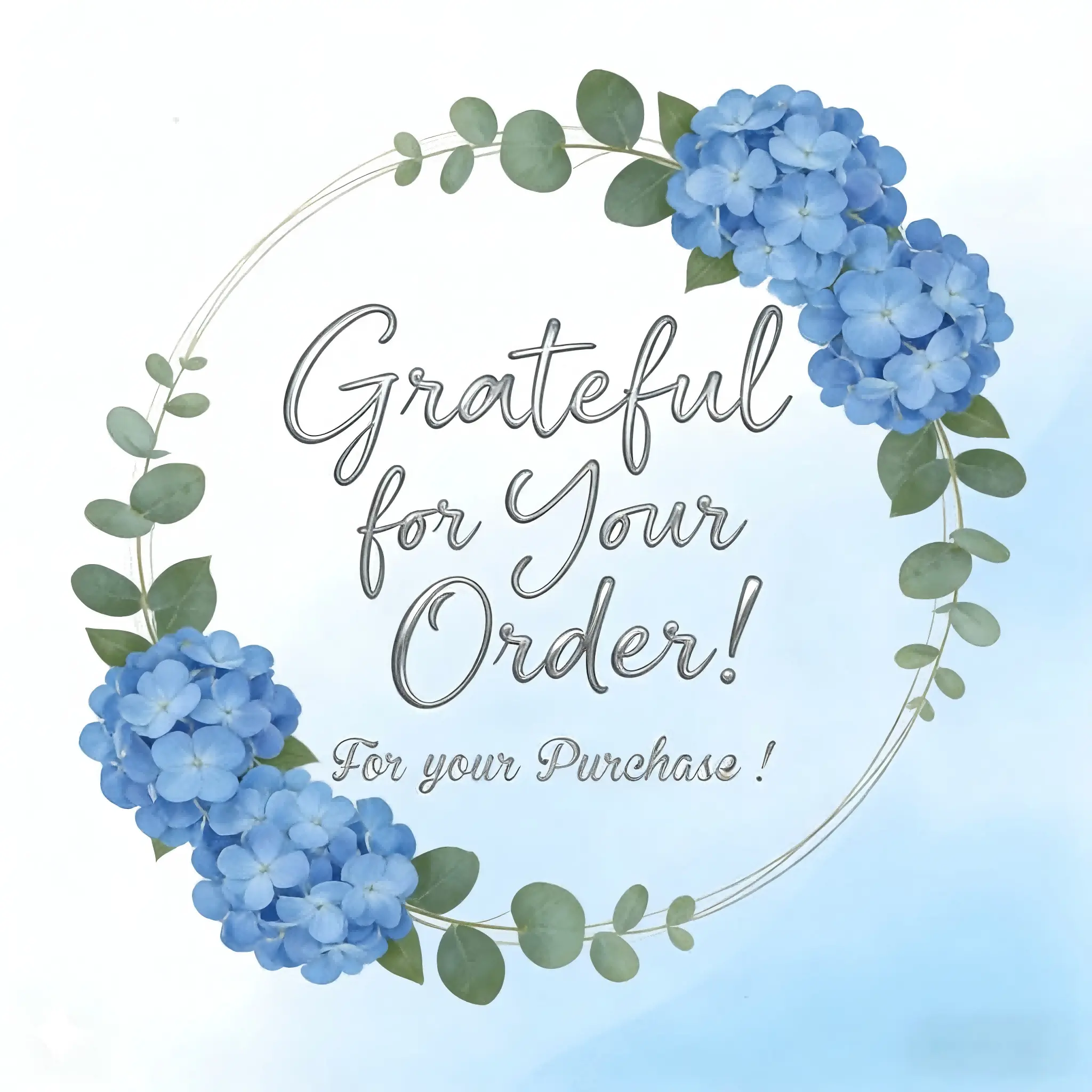 Thank you so much for purchasing our T-shirts!