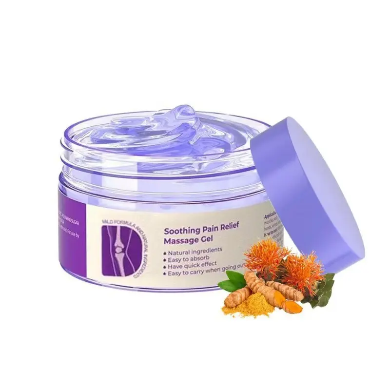 【All-new upgrade: More content, same cost】100g purple gel turmeric extract sodiumsulfate chondroitin Emu oil and other naturalmaterials