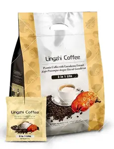 DXN Lingzhi 3 in 1 Lite Ganoderma Coffee 20 Sachets Reishi Luciderm