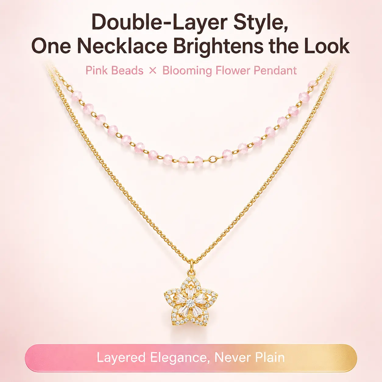 Teen Girls' Dainty Artificial Daisy Flower Pendant Necklace - Blooming Floral Design, Casual Daily Chain Link, Ethnic Female Summer Costume Jewelry, Dainty Necklaces, One Necklace