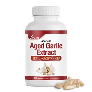 VivoNu Odorless Aged Garlic Extract Capsules｜Daily Intestinal Support · Gut Health & Digestion Support · Microflora Balance｜150 Capsules mothersdaygift