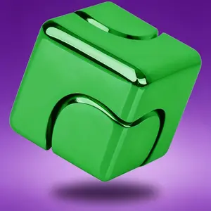 Fidget Spinner Cube Toys for Adults & Teens, Metal EDC Cool Desk Gadget, Anxiety Stress Relief Sensory Fidget Toy, ADHD Finger Toy, Easter Basket Stuffers & Valentine Gift for Boys