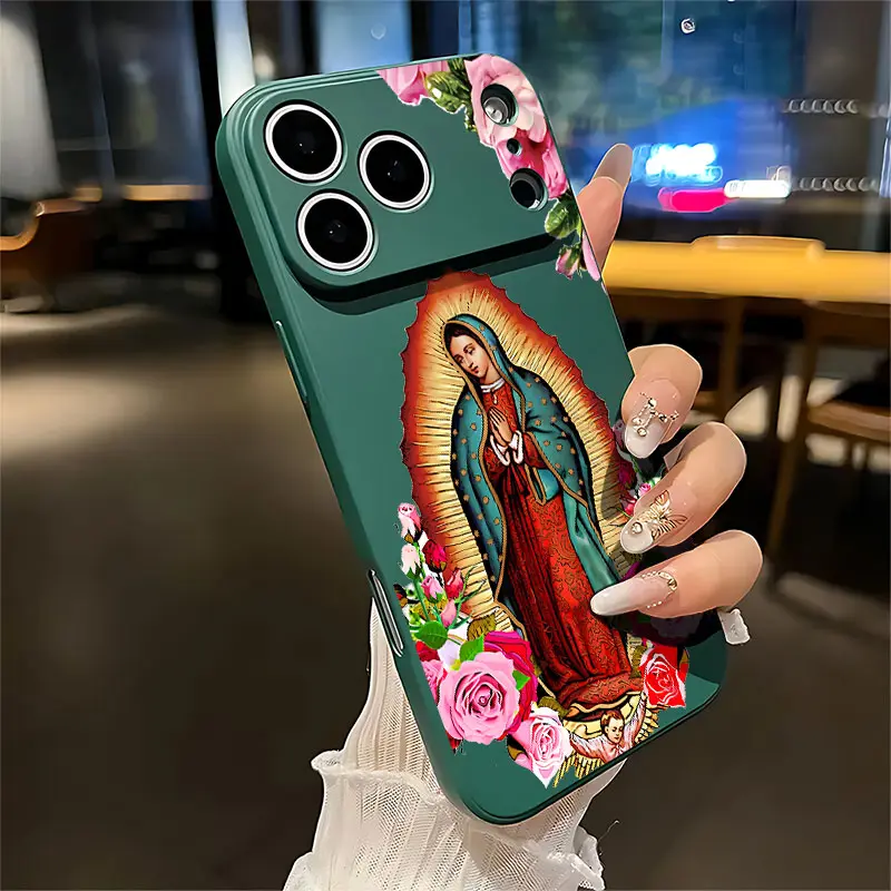 Green-Virgin Mary flower