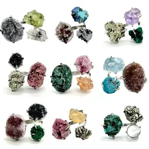 Tray C -【No.060-068】Unique Handmade Crystal Ring
