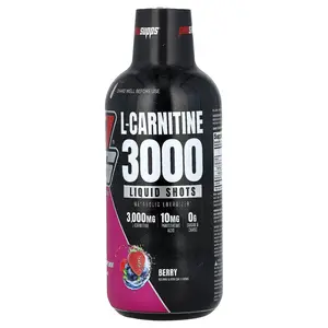 ProSupps L-Carnitine 3000 Liquid Shots, Berry, 16 fl oz (473 ml)