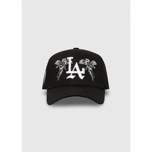 City of Angels A-Frame Snapback // Black & White