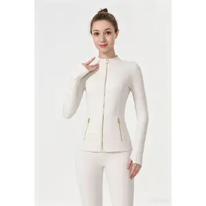 ROROlemon Gold-Zip Longline Sports Jacket