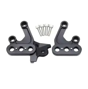 CNC Rear Foot Peg Mount Bracket Set – Sur-Ron Light Bee X / S, Segway X160 X260 Electric Motocross Footrest Support (Left & Right)