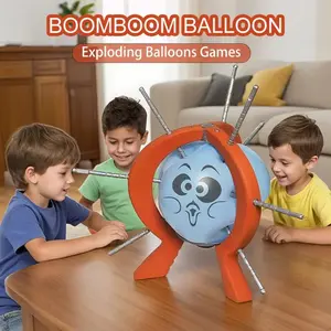 New Balloon Burst Popper Game Boomboom Pop Interactive Toy, Fun Family Party Game Set, Suitable for Parents and Kids, Model Xinghao A03