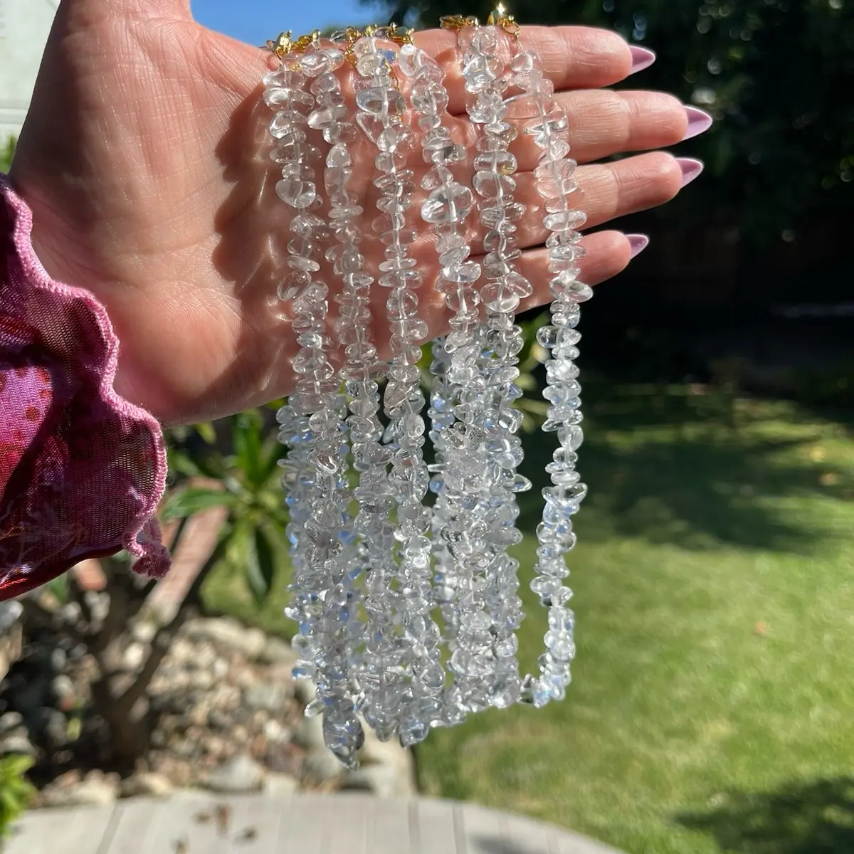 Clear Quartz Necklace