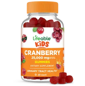 Lifeable Kids Cranberry Gummies, 25000 mg, 60 count