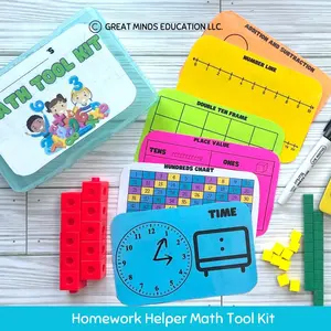 Homework Helper Math Tool Kits School Supplies