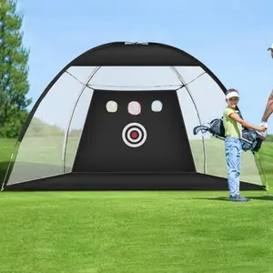 Golf Practice Net with Storage Bag, Golf Practice Net with 5 Golf Balls, Golf Training Aid, Golf Training Equipment for Beginners, Golf Training Tool, Golf Accessory