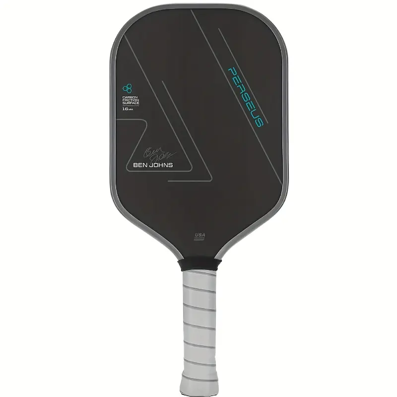 [Carbon Fiber Pickleball Paddle] BEN JOHNS T700 - Carbon Fiber Pickleball Paddle With 16mm Polymer Honeycomb Core For Enhanced Power, Spin & Control t700 carbon fiber surface pickle  ball  rocks