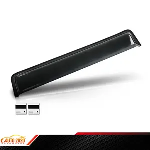 RV Window Rain Guard Deflector and Sun Visor Fit For 30-inch Wide Window Smoke