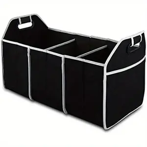Car Trunk Storage Bag, Portable Foldable Waterproof Car Storage Bag, Multifunctional Car Storage Organizer, Vehicle, Automotive, Car Organization Supplies, Car Organizers