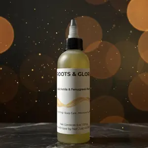 Roots & Glory Adult Amla & Fenugreek Hair Oil – 4 oz