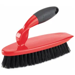 Libman  1.13" Iron Handle Scrub Brush - Cleaning Supplies