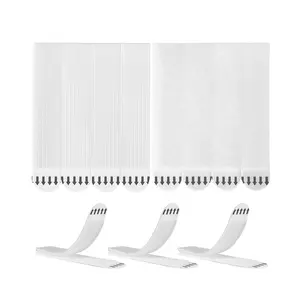 VEVOR Picture Hanging Strips, 16 Pairs, X-Large Picture Hangers with Removable Adhesive, Hook Loop Strips, Wall Hanging Strips for Damage Free Picture Hanger, Mounting of Photos, Frames, Wall Decor