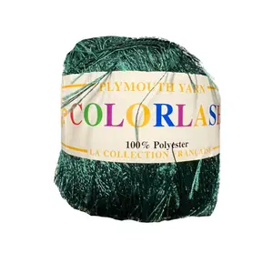 Plymouth Yarn - Colorlash Eyelash Yarn (One 50 g Ball) 100% Polyester - Approx. 220 yards | Hand Wash -  Made in France
