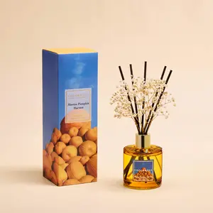 COCORRÍNA Morton Pumpkin Harvest Reed Diffuser Set Aroma Fragrance