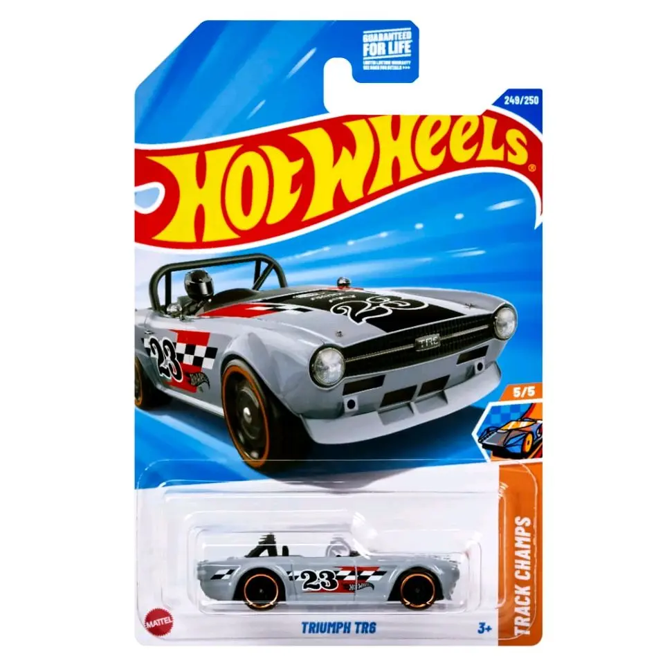 Hot Wheels 2025 Triumph TR6 Treasure Hunt (TH) Diecast Collectible Model Car