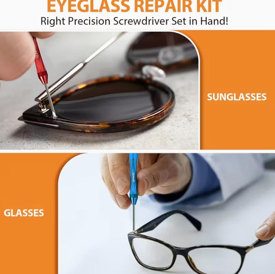 6PC Magnetic Small Screwdriver Set – Precision Mini Flathead & Phillips Screwdrivers for Eyeglasses, Watches, Electronics & Computer Repair | Cool CRV Gadget Tool Gift for Men | Christmas 2024 Ornament & DIY Gifts 6PC Magnetic Small Screwdriver Set – Precision Mini Flathead & Phillips Screwdrivers for Eyeglasses, Watches, Electronics & Computer Repair | Cool CRV Gadget Tool Gift for Men | Christmas 2024 Ornament & DIY Gifts